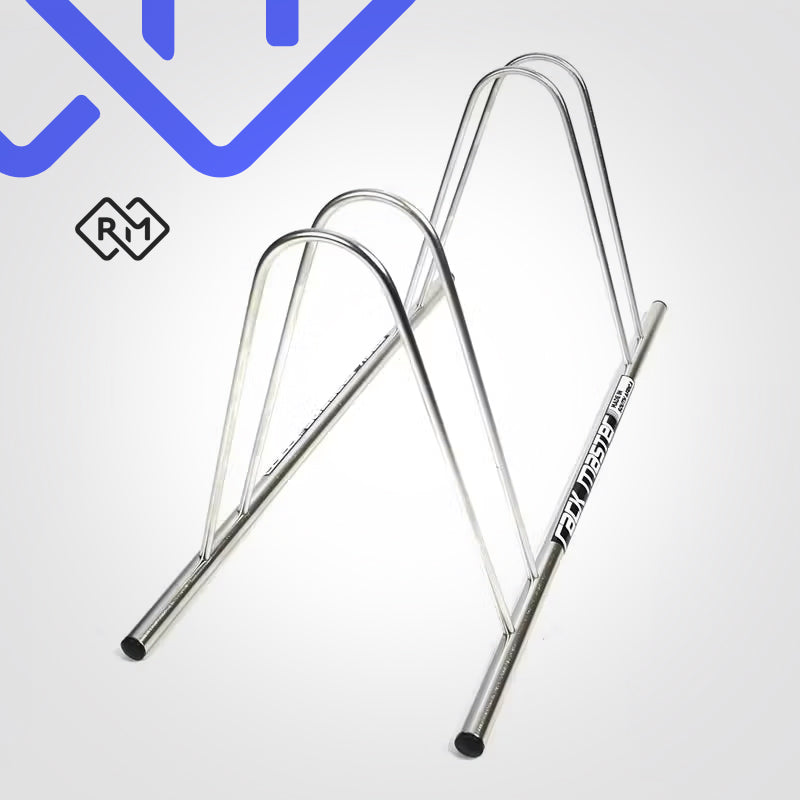 RackMaster 2 x Stainless Steel Bicycle Rack. Free Delivery.*
