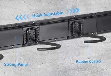 Rackmaster stainless steel wall mount rubber coated racks takes 6 bikes free delivery